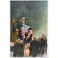 thumbnail image 2 of Udo Keppler 11x14 Black Ornate Wood Framed Double Matted Museum Art Print Titled: How Times Have Changed! (1914), 2 of 5