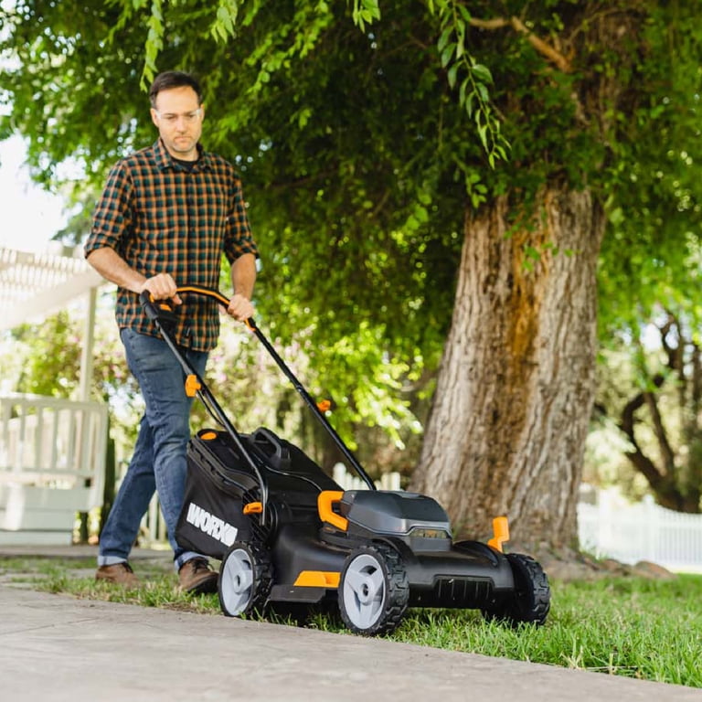 HenX 16" 40V Brushless Cordless Lawn Mower – Battery NOT Included, Open Box