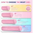 thumbnail image 3 of Yes4All 12inch Exercise Foam Roller EVA Pink, 3 of 7