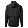 thumbnail image 3 of Men's Cutter & Buck Black Philadelphia Eagles Charter Eco Recycled Anorak Half-Zip Jacket, 3 of 3