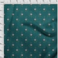 thumbnail image 3 of oneOone Cotton Flex Fabric Leaves & Floral Block Print Fabric By Yard 40 Inch Wide, 3 of 4