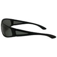 thumbnail image 2 of 2 Pair of Bifocal Sport Wrap Reading Sunglasses with Side Shield Lens - Matte Black - 2.0, 2 of 3