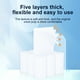 thumbnail image 5 of Papel Higi Nico De 14 Rollos, Papel De Cocina De 4 Capas, Toallas De Mano Con Pala De Madera, Empaque Econ Mico S Per Absorbentes, Suaves Y Resistentes, Para Uso Dom Stico, Art Culos De, 5 of 8