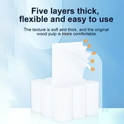 Bamboo Toilet Paper 14 Rolls, 2025 New Plastic-Free, 4 ply, Septic Safe, Unbleached Brown, Chemical Free,Tree-Free, Soft and Absorbent, Bathroom Tissue Rolls