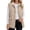 Khaki, variant on Otntypg Womens Quilted Collared Puffer Vest with Pockets Lightweight Casual Fall Winter Thick Warm Snap Button Down Full Zip up Outerwear Jackets