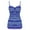 Blue Stripes, variant on Mycoco Women's One Piece Swimdress Tummy Control Bathing Suit Monokini Ruffled Hem Swimsuits