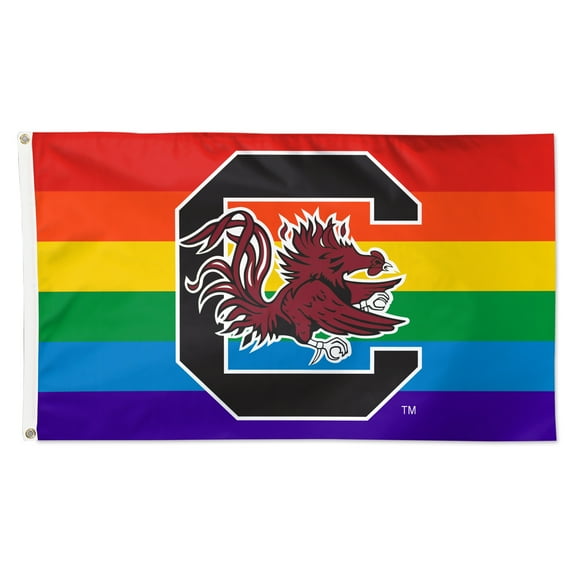 WinCraft South Carolina Gamecocks 3' x 5' Single-Sided Deluxe Team Pride Flag