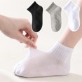 thumbnail image 4 of Calcetines Deportivos, Calcetines Tobilleros De Algodón Elásticos Y Transpirables, Malla Suave Para La Escuela Para Niños Y Niñas, 4 of 8