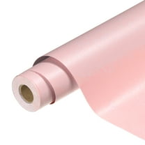 Uxcell Peel and Stick Wallpaper 22" x 197" Waterproof Frosted Wall Paper Rose Pink