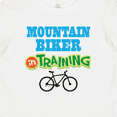 thumbnail image 4 of Inktastic Mountain Biker in Training Boys or Girls Baby T-Shirt, 4 of 5