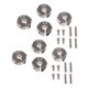 thumbnail image 1 of 2x 4pcs Adaptador Hexagonal de Rueda de 12 Mm para Accesorios de Piezas, 1 of 8