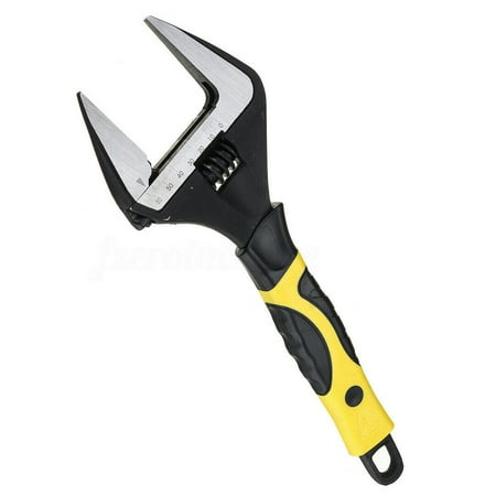 

6~10 Large Extra Wide Jaw Adjustable Spanner Wrench 35Mm Capacity Nut Pipe Tool
