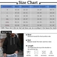 thumbnail image 3 of Men's Solid Color Plush Warm Coat Fleece Sweater Casual Coat Pocket Sweater Autumn Winter Coat3XL, 3 of 5