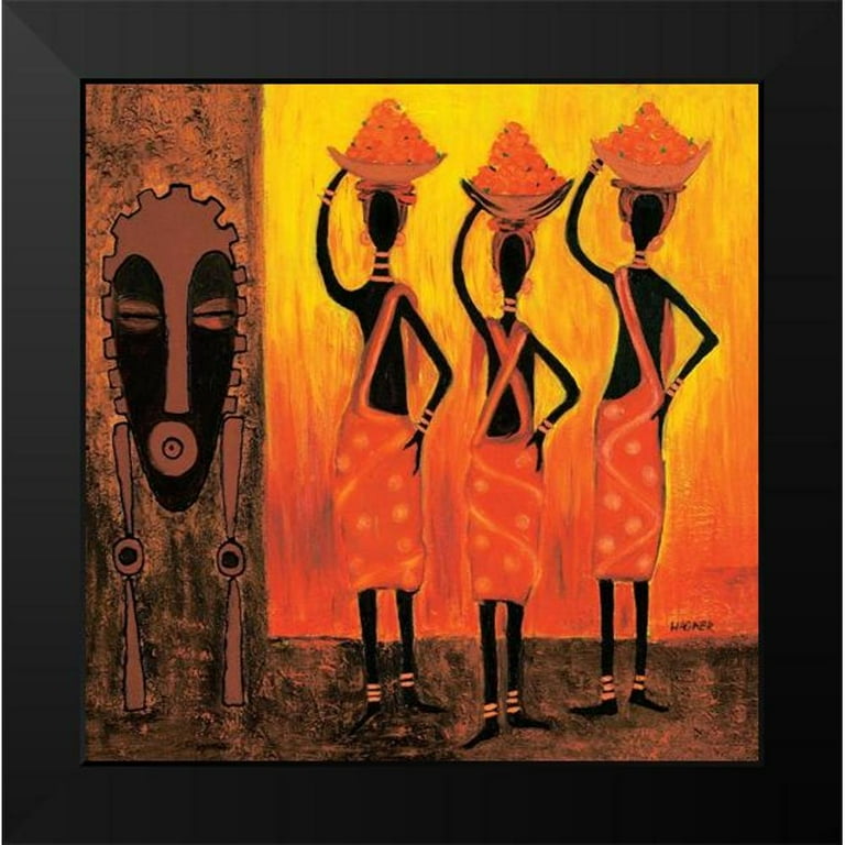 Dahlke, Izabella 15x15 Black Modern Framed Museum Art Print Titled