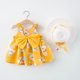 thumbnail image 3 of Primavera Verano Nuevo Pequeño Crisantemo Arco Grande Sombrero De Paja Falda Niña Nvbao Vestido Conjunto De Ropa, 3 of 3