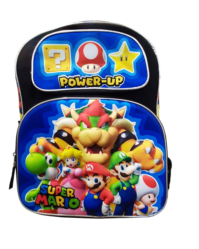 Super Mario 12" Toddler Backpack + First Class Shipping - Walmart.com