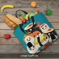 thumbnail image 2 of Horeoi I Love Sushi for ​Reinforced Shoulder Tote Bag Scratch-Proof Design Spacious Organizer Crossbody Carry Daily Commute Must-Have, 2 of 7