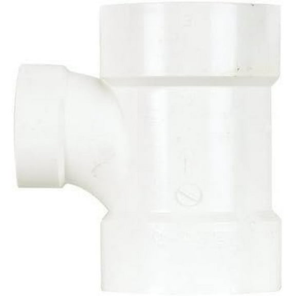 Charlotte Pipe Sanitary Tee Pvc Dwv 3 " X 3 " X 2 " Sch 40
