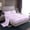 White Purple, variant on jejeloiu Cute Bowtie Bow Twin Sheet Sets,Pink Black Stripe Bedding For Girls Kids 3 Pieces