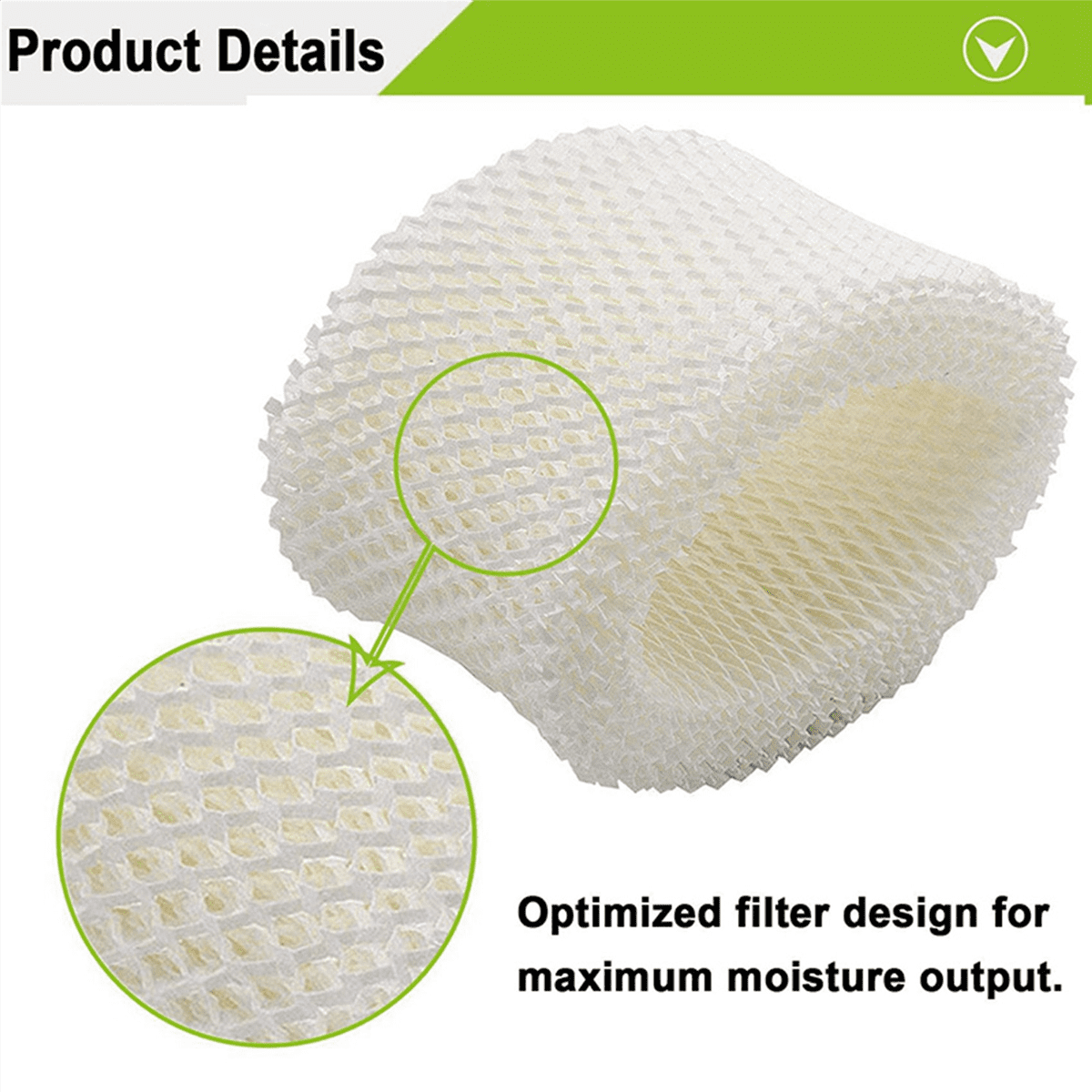 6 Pack Humidifier Wicking Filters for -888, -888N, Filter C, Designed to Fit for -890 HEV-320