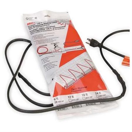 RAYCHEM W51-6P Self Regulating Heat Cable, 6 ft. L, 120V - Walmart.com