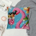thumbnail image 2 of PHYHOO  Summer Pillow Cover  Flamingo Decor Tropical Pink Bird Farmhouse Seasonal Pillow Case Decorations for Home Sofa Couch, 2 of 5