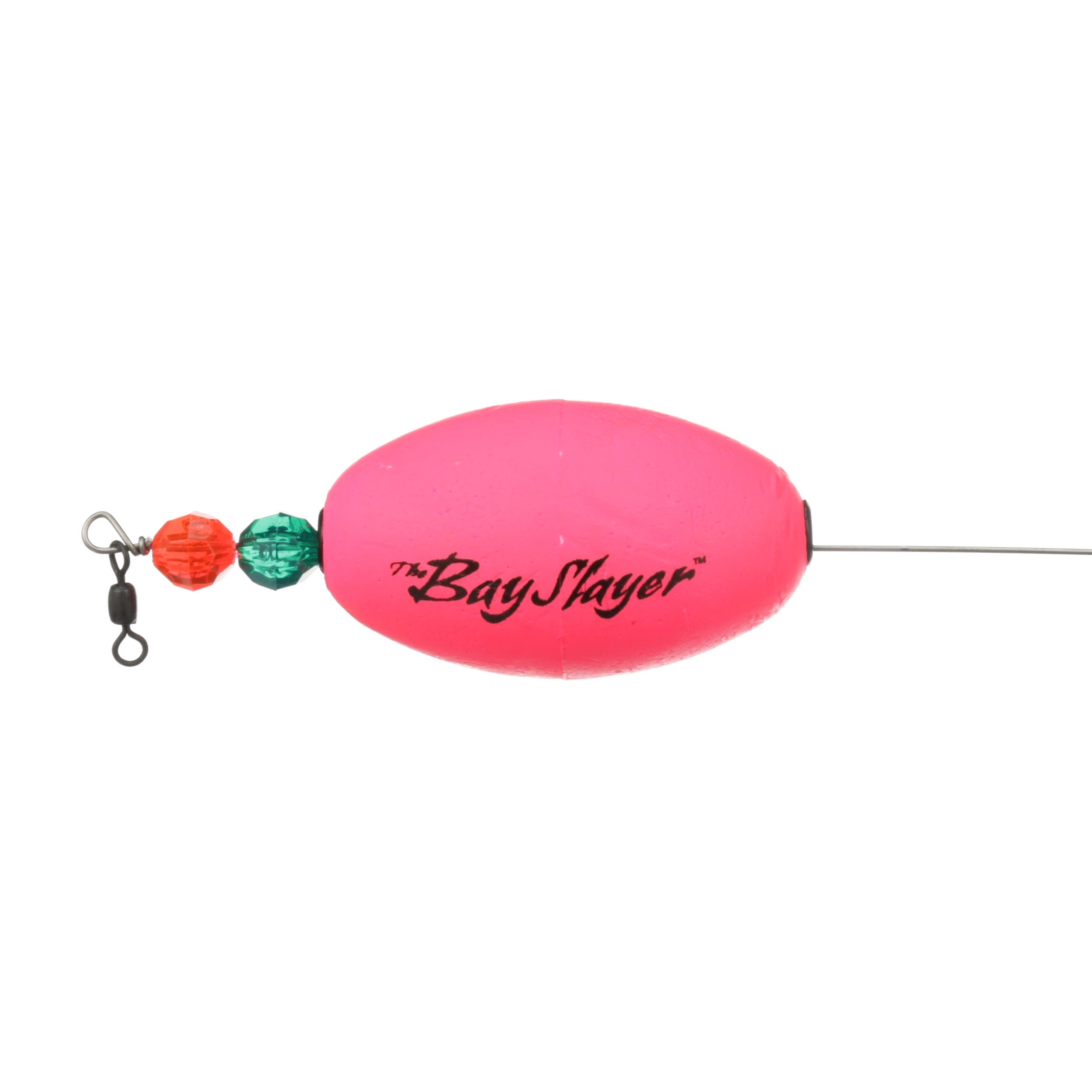 Comal The Bay Slayer Weighted Oval Popper Fishing Float, Pink, 2.5-inch