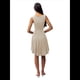 thumbnail image 2 of Vestido Informal Básico Sin Mangas de Color Liso, Ajustado, para Mujer, Color Albaricoque XL, 2 of 7