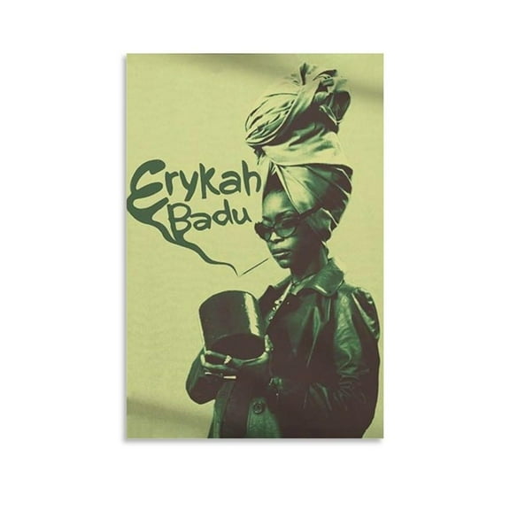 Erykah Badu Poster Canvas Poster Bedroom Decoration Landscape Office Valentine's Birthday Gift