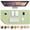 Light Green, variant on Nvzi 1-piece set of Light Green leather office desk pad -27.56×13.78IN PU leather anti slip office desk pad and desk accessories, used to protect the workspace