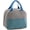 Gray and Blue, variant on Lomyolo Cute Lunch Bag for Women Men - Large 9.8L Insulated Corduroy Lunch Tote Bag, Thermal Leak Resistant Lunch Cooler for Work, Travel, Picnic, Beach, Ideal Gift for Back to School