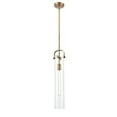 thumbnail image 5 of Innovations Lighting  Pilaster - 1 Light 4" Stem Hung Pendant Clear/Satin Nickel, 5 of 5