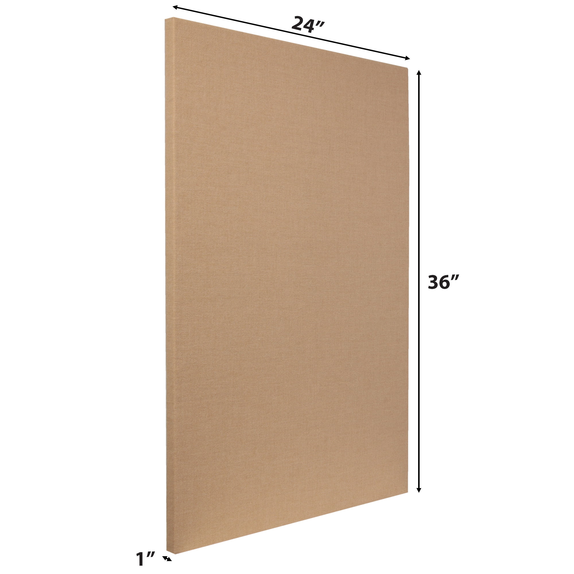 ATS Acoustics Hardened Edge Fire Rated Professional Studio Quality Acoustic Panel 24x36x1