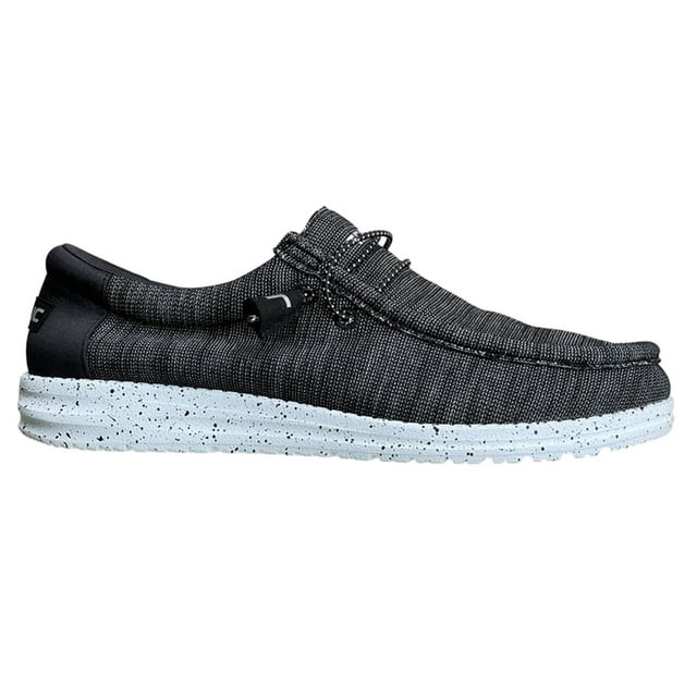 Telic Wave Adaptive Arch Support Slip-On Shoes - 10 - Black Sand
