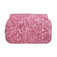 thumbnail image 2 of Kdxio Pink Glitter for Double Compartment Pen Case Oxford Organizer with Zipper Pockets for Students Artists, 2 of 7