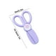 thumbnail image 3 of Tijeras de seguridad para niños | Tijeras de plástico con punta redonda | Diseño ergonómico para cortar papel fácilmente | Ideal para jardín de infantes y manualidades | Mango ergonómico, 3 of 6