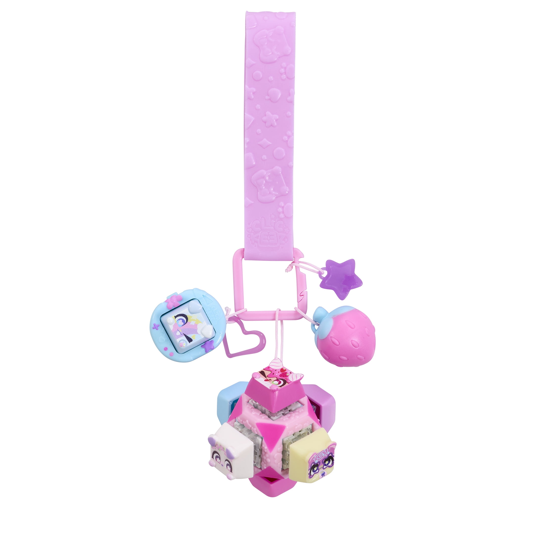 Clickeez Deluxe Keychain - Fidget Cube, Clickeez Deluxe Keychain