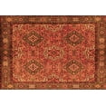 thumbnail image 1 of Ahgly Company Machine Washable Indoor Rectangle Persian Orange Traditional Area Rugs, 3' x 5', 1 of 1