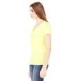 thumbnail image 2 of Women's Jersey Deep V-Neck Short Sleeve T-Shirt, 2 of 3