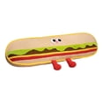 thumbnail image 3 of Cojín decorativo divertido con forma de comida, ideal para viajes. Hamburguesa de 90 cm, 3 of 9