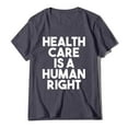 thumbnail image 2 of Women Blouses Rayon Shirt Laye Blouses for Women under 10 Violet Tops Ladies Tops And for Fall And Winter V Long Shirt Shirts Bulk Back V Neck Long Sleeved Grey M, 2 of 4