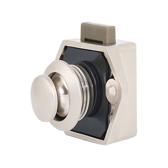 Camper Car Push Lock RV Caravan Boat Motor Home Cabinet Drawer Latch Button Locks Furniture Hardware Lock Car Travel Accessories ,Safe Reliable