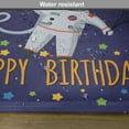 thumbnail image 6 of Ambesonne Birthday Place Mats Set of 4, Astronaut Balloon, Standard Size, Multicolor, 6 of 6