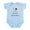 Sky Blue, variant on CafePress - I Love My Great Grandpa Infant Bodysuit - Baby Light Bodysuit, Size Newborn - 24 Months