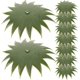 thumbnail image 4 of 50pcs Artificial Flower Calyxes Plastic Calyxes Plastic Green Sepals DIY Calyxes for Artificial Flowers Making, 4 of 4