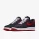 thumbnail image 2 of Ni&ke Air Force 1 Low Leather Black Red Swoosh White AJ 1 Retro Inspired All Size, 2 of 6