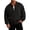 Black, variant on DYTTDG Men's Solid-Color Half-Zip Sweatshirt | Long-Sleeve Loose Pullover with Ribbed Stand Collar & Kangaroo Pocket for Daily Casual Street & Loungewear