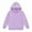 1#Purple, variant on Byoo Toddler Girls Casual Hoodie Solid Color Long Sleeve Pullover Hooded Sweatshirt for Kids