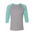 thumbnail image 2 of Triblend Three-Quarter Raglan Baseball T-Shirt, 2 of 3
