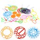 thumbnail image 4 of 28 unids Colorido Big Bubble Set Bubble Wands Actividad al aire libre Burbuja Regalo, 4 of 6
